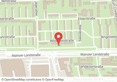 Hotels an der Wildentenstraße in Frankfurt am Main – Unterkünfte, Pensionen und Ferienwohnungen in zentraler Lage