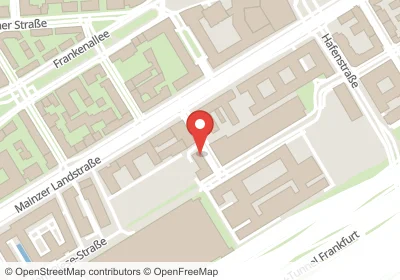 Hotels an der Wilhelm-Schickard-Straße in Frankfurt am Main – Unterkünfte, Pensionen und Ferienwohnungen in zentraler Lage