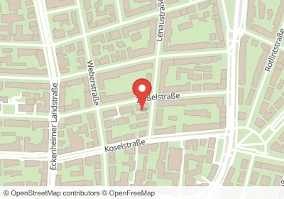 Hotels an der Zeißelstraße in Frankfurt am Main – Unterkünfte, Pensionen und Ferienwohnungen in zentraler Lage