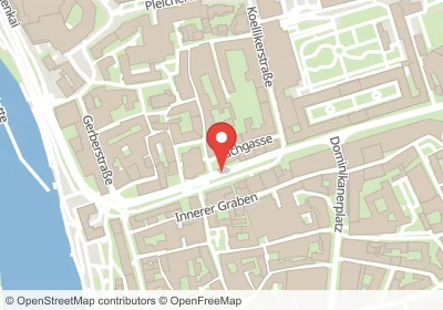 Hotels an der Bachgasse in Würzburg – Unterkünfte, Pensionen und Ferienwohnungen in zentraler Lage