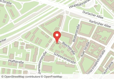 Hotels an der Bleichstraße in Karlsruhe – Unterkünfte, Pensionen und Ferienwohnungen in zentraler Lage