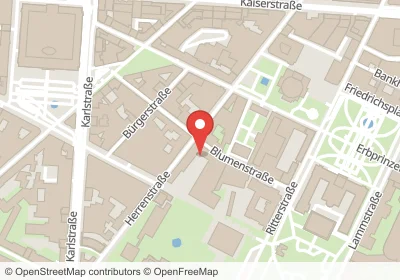 Blumenstraße Karlsruhe – Hotels in der Nähe Hotels an der Blumenstraße in Karlsruhe – Unterkünfte, Pensionen und Ferienwohnungen in zentraler Lage