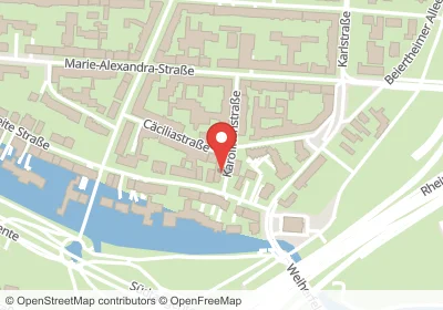 Cäciliastraße Karlsruhe – Hotels in der Nähe Hotels an der Cäciliastraße in Karlsruhe – Unterkünfte, Pensionen und Ferienwohnungen in zentraler Lage