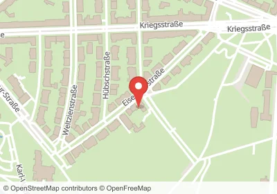 Hotels an der Eisenlohrstraße in Karlsruhe – Unterkünfte, Pensionen und Ferienwohnungen in zentraler Lage