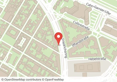 Hotels an der Friedrichsring in Mannheim – Unterkünfte, Pensionen und Ferienwohnungen in zentraler Lage