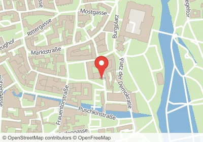 Hotels an der Kollegiengasse in Weimar – Unterkünfte, Pensionen und Ferienwohnungen in zentraler Lage