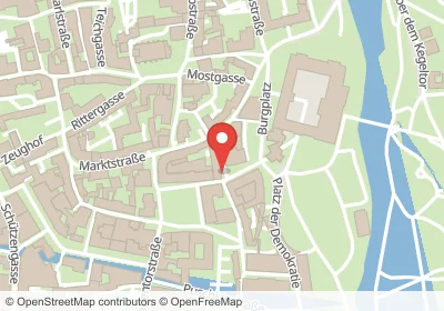 Hotels an der Obere Schloßgasse in Weimar – Unterkünfte, Pensionen und Ferienwohnungen in zentraler Lage