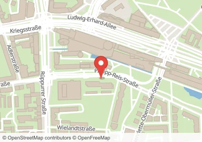 Hotels an der Philipp-Reis-Straße in Karlsruhe – Unterkünfte, Pensionen und Ferienwohnungen in zentraler Lage