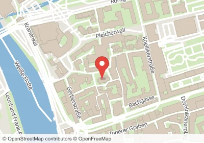 Hotels an der Pleicherkirchplatz in Würzburg – Unterkünfte, Pensionen und Ferienwohnungen in zentraler Lage