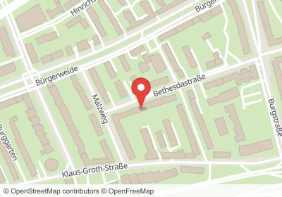Hotels an der Bethesdastraße in Hamburg – Unterkünfte, Pensionen und Ferienwohnungen in zentraler Lage