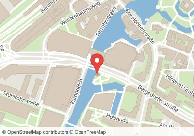 Hotels an der Schleusengrabenbrücke in Hamburg – Unterkünfte, Pensionen und Ferienwohnungen in zentraler Lage