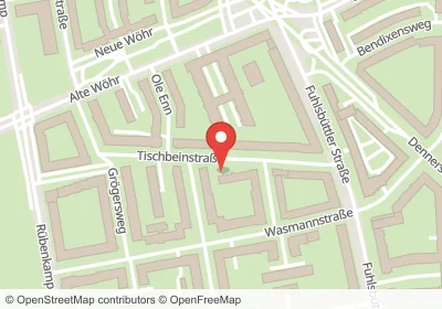 Hotels an der Tischbeinstraße in Hamburg – Unterkünfte, Pensionen und Ferienwohnungen in zentraler Lage