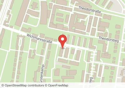 Hotels an der Wichmannstraße in Hamburg – Unterkünfte, Pensionen und Ferienwohnungen in zentraler Lage