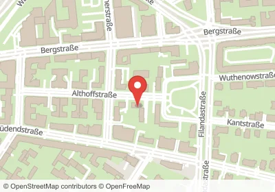 Hotels an der Althoffstraße in Berlin – Unterkünfte, Pensionen und Ferienwohnungen in zentraler Lage