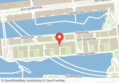 Hotels an der Am Kaiserkai in Hamburg – Unterkünfte, Pensionen und Ferienwohnungen in zentraler Lage