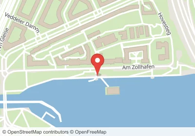 Hotels an der Am Zollhafen in Hamburg – Unterkünfte, Pensionen und Ferienwohnungen in zentraler Lage