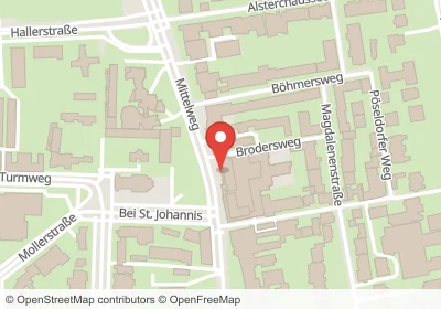Hotels an der Brodersweg in Hamburg – Unterkünfte, Pensionen und Ferienwohnungen in zentraler Lage