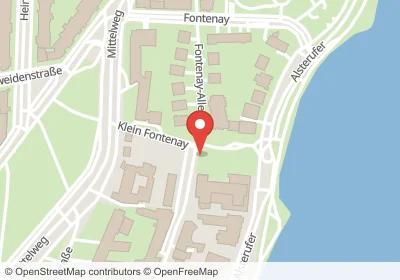 Hotels an der Fontenay-Allee in Hamburg – Unterkünfte, Pensionen und Ferienwohnungen in zentraler Lage