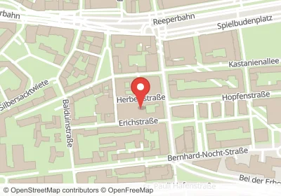 Hotels an der Herbertstraße in Hamburg – Unterkünfte, Pensionen und Ferienwohnungen in zentraler Lage