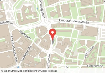 Hotels an der Holzstraße in Darmstadt – Unterkünfte, Pensionen und Ferienwohnungen in zentraler Lage