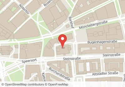 Hotels an der Jakobikirchhof in Hamburg – Unterkünfte, Pensionen und Ferienwohnungen in zentraler Lage