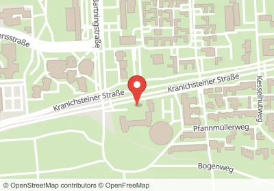 Hotels an der Kranichsteiner Straße in Darmstadt – Unterkünfte, Pensionen und Ferienwohnungen in zentraler Lage