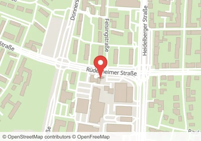 Hotels an der Rüdesheimer Straße in Darmstadt – Unterkünfte, Pensionen und Ferienwohnungen in zentraler Lage