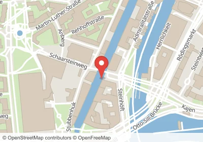 Hotels an der Schaarsteinwegsbrücke in Hamburg – Unterkünfte, Pensionen und Ferienwohnungen in zentraler Lage