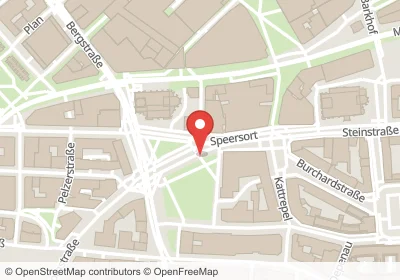 Hotels an der Speersort in Hamburg – Unterkünfte, Pensionen und Ferienwohnungen in zentraler Lage