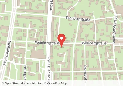 Hotels an der Weinbergstraße in Darmstadt – Unterkünfte, Pensionen und Ferienwohnungen in zentraler Lage