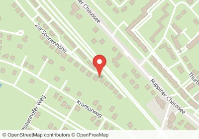 Hotels an der An der Aussicht in Berlin – Unterkünfte, Pensionen und Ferienwohnungen in zentraler Lage