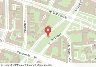 Hotels an der An der Urania in Berlin – Unterkünfte, Pensionen und Ferienwohnungen in zentraler Lage