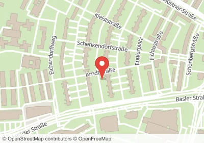 Hotels an der Arndtstraße in Freiburg im Breisgau – Unterkünfte, Pensionen und Ferienwohnungen in zentraler Lage