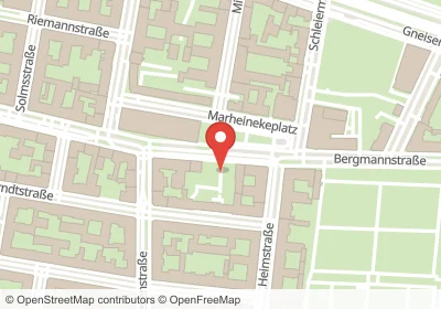 Bergmannstraße Berlin – Hotels in der Nähe Hotels an der Bergmannstraße in Berlin – Unterkünfte, Pensionen und Ferienwohnungen in zentraler Lage