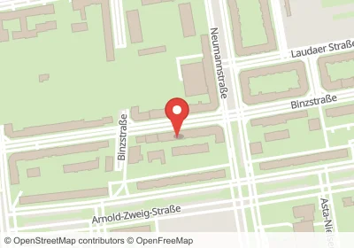 Hotels an der Binzstraße in Berlin – Unterkünfte, Pensionen und Ferienwohnungen in zentraler Lage