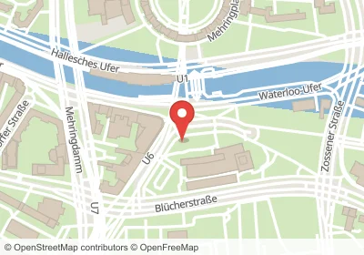 Hotels an der Blücherplatz in Berlin – Unterkünfte, Pensionen und Ferienwohnungen in zentraler Lage