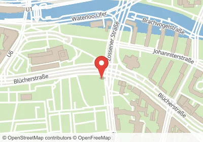 Hotels an der Blücherstraße in Berlin – Unterkünfte, Pensionen und Ferienwohnungen in zentraler Lage