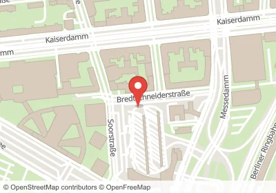 Hotels an der Bredtschneiderstraße in Berlin – Unterkünfte, Pensionen und Ferienwohnungen in zentraler Lage