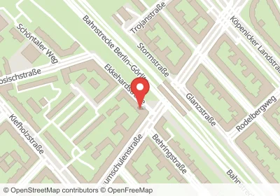 Hotels an der Ekkehardstraße in Berlin – Unterkünfte, Pensionen und Ferienwohnungen in zentraler Lage