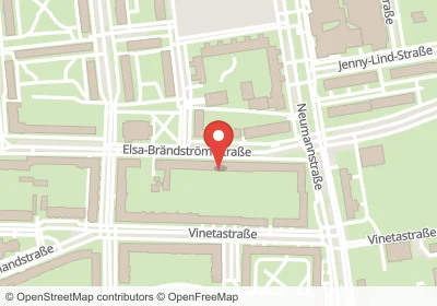 Hotels an der Elsa-Brändström-Str. in Berlin – Unterkünfte, Pensionen und Ferienwohnungen in zentraler Lage