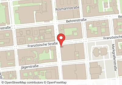 Französische Straße Berlin – Hotels in der Nähe Hotels an der Französische Straße in Berlin – Unterkünfte, Pensionen und Ferienwohnungen in zentraler Lage