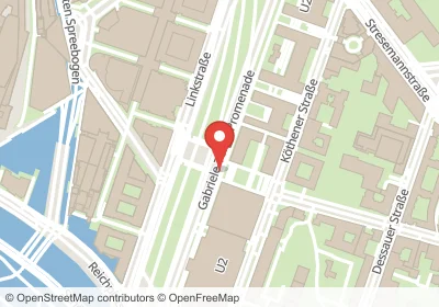 Hotels an der Gabriele-Tergit-Promenade in Berlin – Unterkünfte, Pensionen und Ferienwohnungen in zentraler Lage