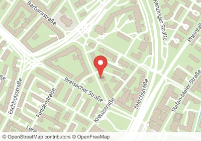 Hotels an der Gärtnerweg in Freiburg im Breisgau – Unterkünfte, Pensionen und Ferienwohnungen in zentraler Lage