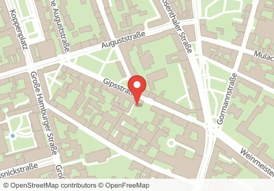 Hotels an der Gipsstraße in Berlin – Unterkünfte, Pensionen und Ferienwohnungen in zentraler Lage