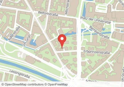 Hotels an der Glacisweg in Freiburg im Breisgau – Unterkünfte, Pensionen und Ferienwohnungen in zentraler Lage