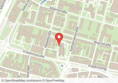 Hotels an der Hebelhof in Freiburg im Breisgau – Unterkünfte, Pensionen und Ferienwohnungen in zentraler Lage