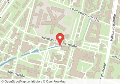 Hotels an der Hermann-Herder-Straße in Freiburg im Breisgau – Unterkünfte, Pensionen und Ferienwohnungen in zentraler Lage