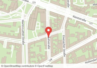 Hotels an der Kalckreuthstraße in Berlin – Unterkünfte, Pensionen und Ferienwohnungen in zentraler Lage