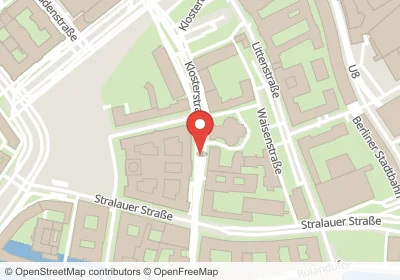 Hotels an der Klosterstraße in Berlin – Unterkünfte, Pensionen und Ferienwohnungen in zentraler Lage