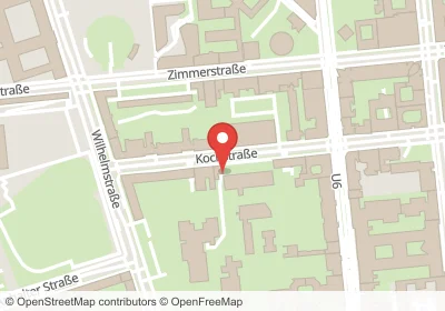 Hotels an der Kochstraße in Berlin – Unterkünfte, Pensionen und Ferienwohnungen in zentraler Lage